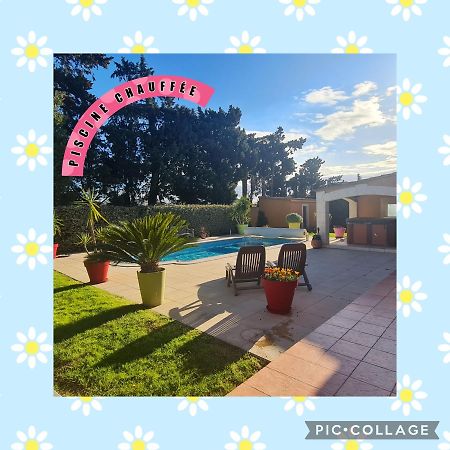Villa Flamenca - Piscine Chauffee ชาโตเรอนาร์ ภายนอก รูปภาพ